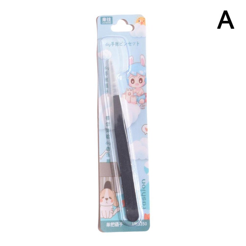 False eyelashes, colored tweezers, DIY tweezers, straight and curved tips, macaron candy colors